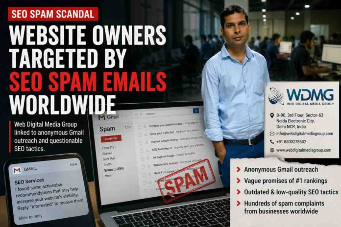 Web Digital Media Group Spam - Mohammad Danish